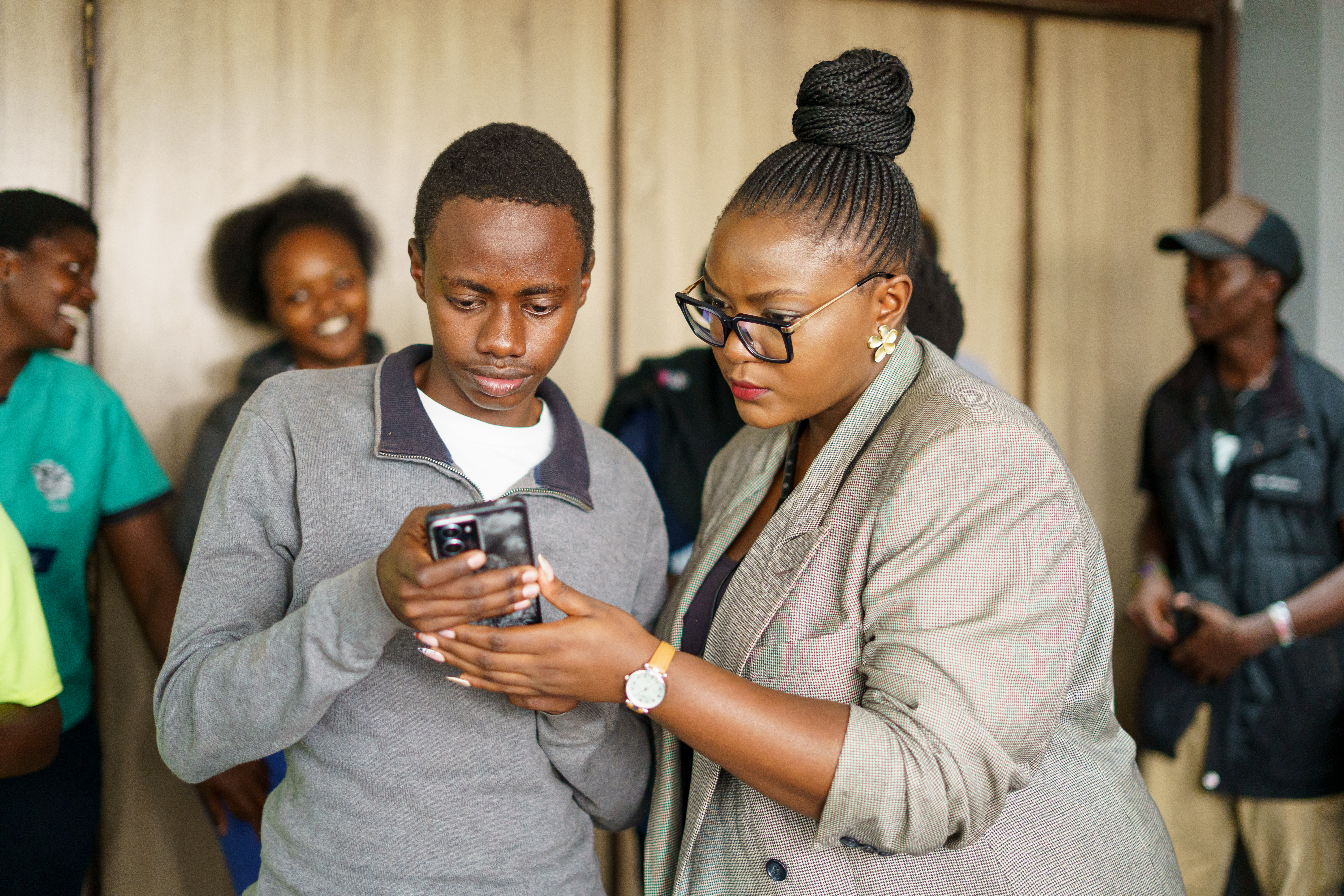 Bold Afrika team in action